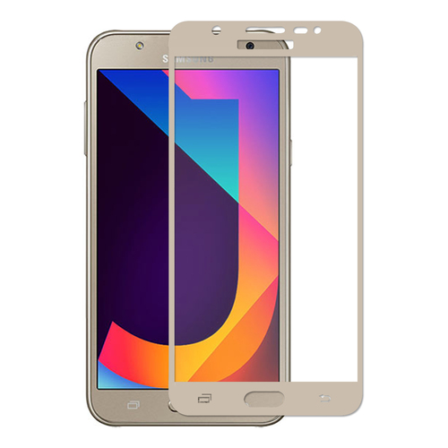 Microsonic Samsung Galaxy J7 Core 3D Kavisli Temperli Cam Full Ekran koruyucu Kırılmaz Film Gold