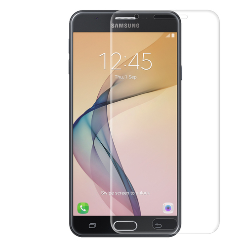 Microsonic Samsung Galaxy J7 Prime 2 Kavisler Dahil Tam Ekran Kaplayıcı Şeffaf Koruyucu Film