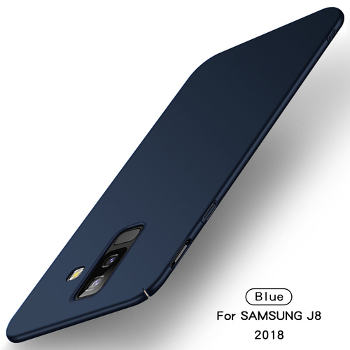 Microsonic Samsung Galaxy J8 Kılıf Premium Slim Lacivert