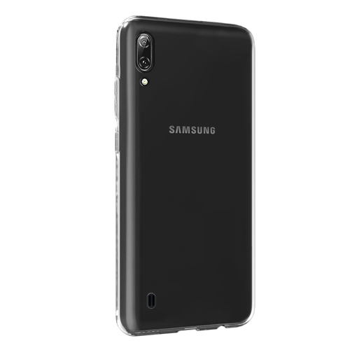 Microsonic Samsung Galaxy M10 Kılıf Transparent Soft Beyaz
