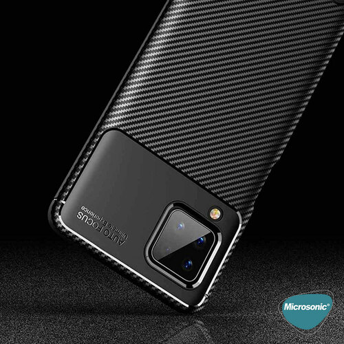 Microsonic Samsung Galaxy M12 Kılıf Legion Series Kahverengi