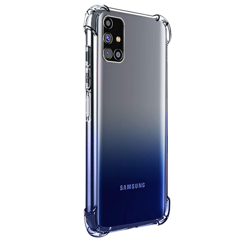Microsonic Samsung Galaxy M31s Kılıf Shock Absorbing Şeffaf