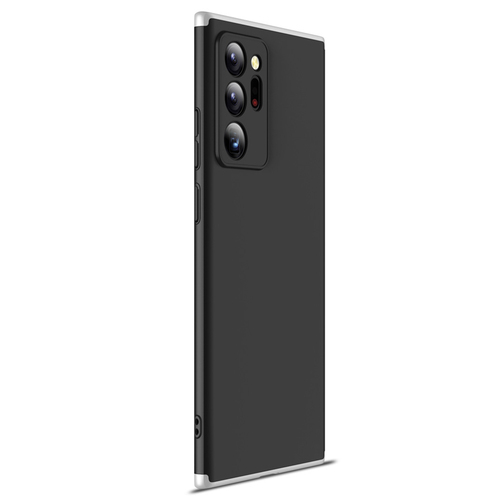 Microsonic Samsung Galaxy Note 20 Ultra Kılıf Double Dip 360 Protective Siyah Gri