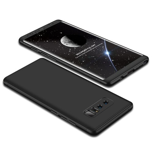 Microsonic Samsung Galaxy Note 8 Kılıf Double Dip 360 Protective Siyah