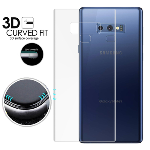 Microsonic Samsung Galaxy Note 9 Ön + Arka Kavisler Dahil Tam Ekran Kaplayıcı Film