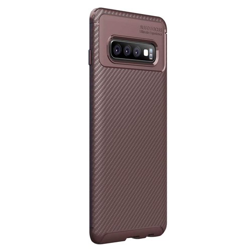 Microsonic Samsung Galaxy S10 Kılıf Legion Series Kahverengi