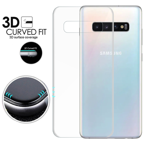 Microsonic Samsung Galaxy S10 Ön + Arka Kavisler Dahil Tam Ekran Kaplayıcı Film
