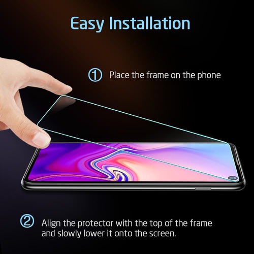 Microsonic Samsung Galaxy S10e Temperli Cam Ekran Koruyucu