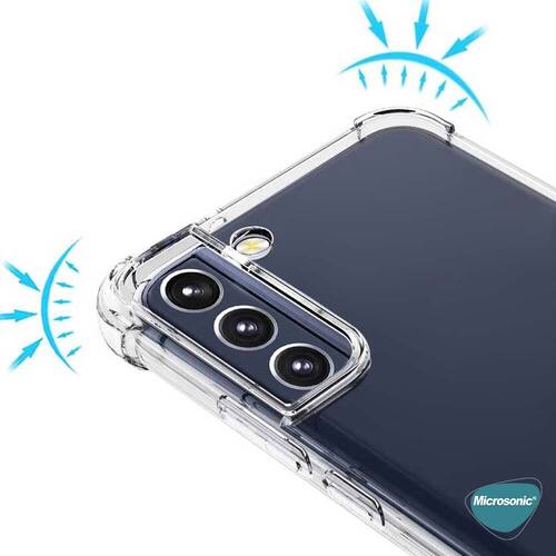 Microsonic Samsung Galaxy S22 Plus Kılıf Shock Absorbing Şeffaf