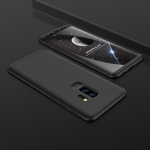 Microsonic Samsung Galaxy S9 Plus Kılıf Double Dip 360 Protective Siyah