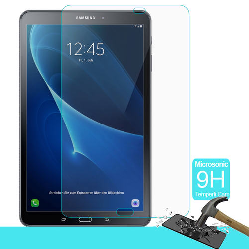 Microsonic Samsung Galaxy Tab A 10.1'' P580 Temperli Cam Ekran koruyucu Kırılmaz film