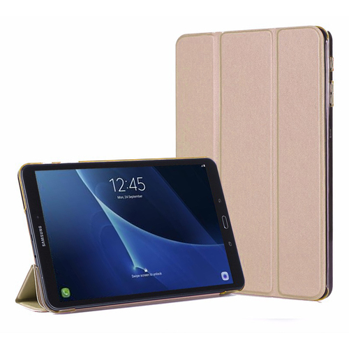 Microsonic Samsung Galaxy Tab A 10.1'' T580 Smart Case ve arka Kılıf Gold