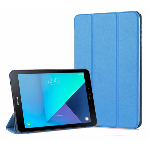 Microsonic Samsung Galaxy Tab S3 9.7'' T820/T825 Smart Case ve arka Kılıf Mavi