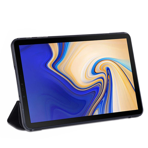 Microsonic Samsung Galaxy Tab S4 10.5'' T830 Smart Case ve arka Kılıf Siyah
