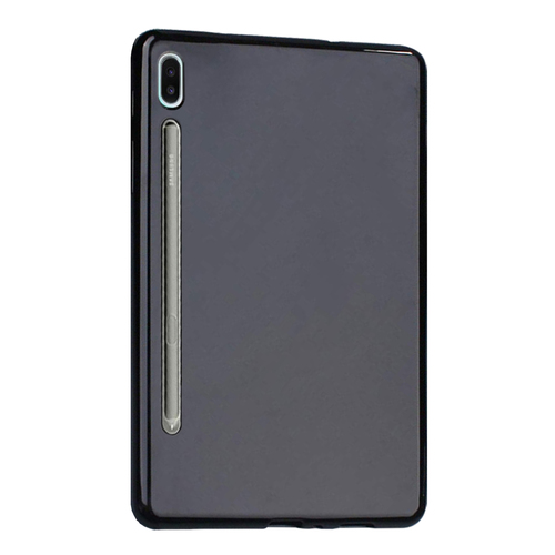 Microsonic Samsung Galaxy Tab S6 10.6'' T860 Kılıf Transparent Soft Siyah