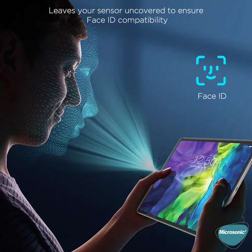 Microsonic Samsung Galaxy Tab S7 Plus T970 Paper Feel Kağıt Dokulu Mat Ekran Koruyucu
