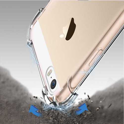 Microsonic Shock-Absorbing Kılıf Apple iPhone 5 / 5S Şeffaf