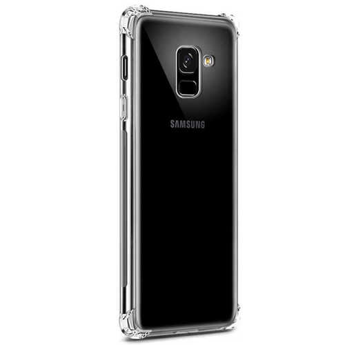 Microsonic Shock-Absorbing Kılıf Samsung Galaxy A8 2018 Şeffaf