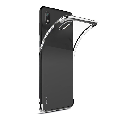 Microsonic Xiaomi Redmi 7A Kılıf Skyfall Transparent Clear Gümüş