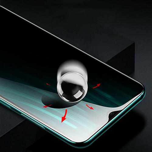 Microsonic Xiaomi Redmi Note 8 Privacy 5D Gizlilik Filtreli Cam Ekran Koruyucu Siyah