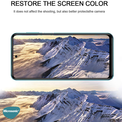 Microsonic Xiaomi Redmi Note 9 Pro Kamera Lens Koruma Camı