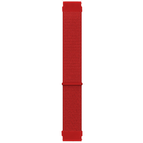 Microsonic Xiaomi Watch S3 Hasırlı Kordon Woven Sport Loop Kırmızı